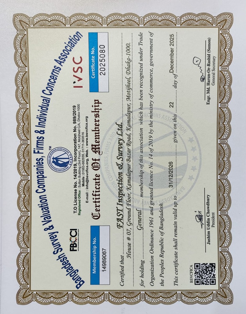 Certificate of Membership